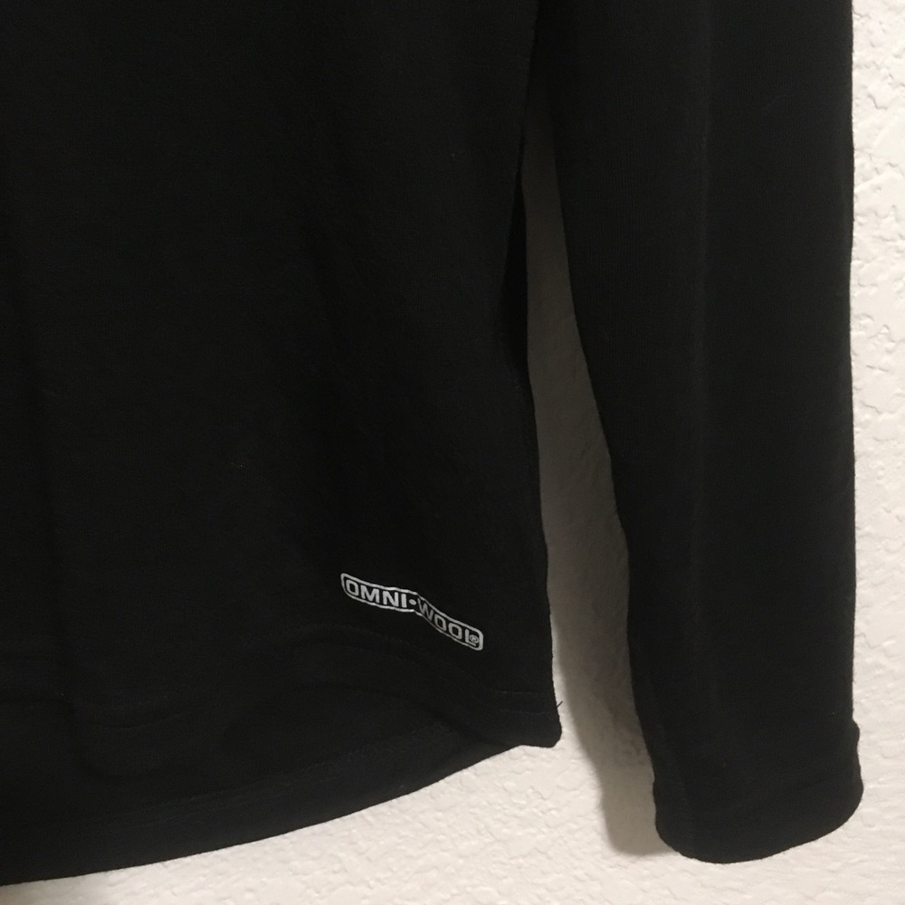 Omni Wool Black Long Sleeve - Picture 4 of 6